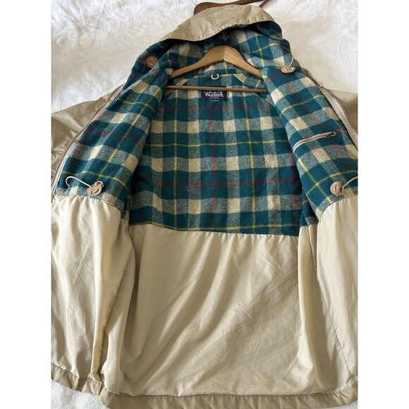 Woolrich Mens Jacket Large Mountain Parka Wool Lined Chore Coat USA Vintage - Picture 8 of 12